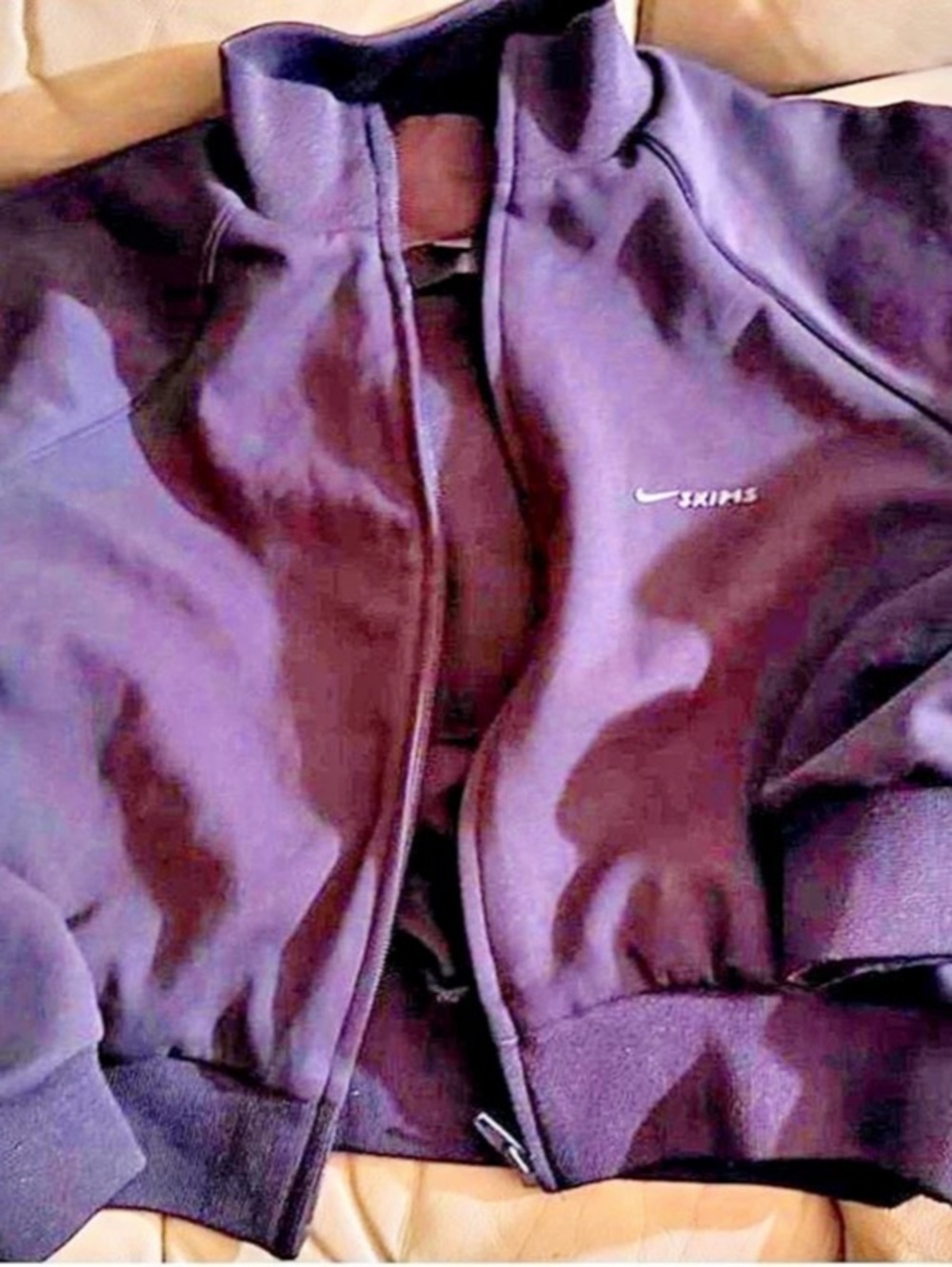 🤎 NIKE x SKIMS FULL-ZIP CROPPED JACKET 🤎